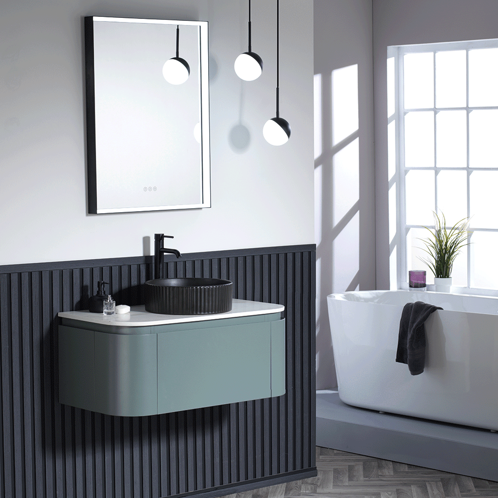 Kimba 90 Curved Worktop Combination