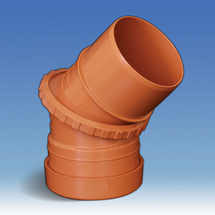 0 Degrees - 45 Degrees Adjustable Single Socket Bend 110mm