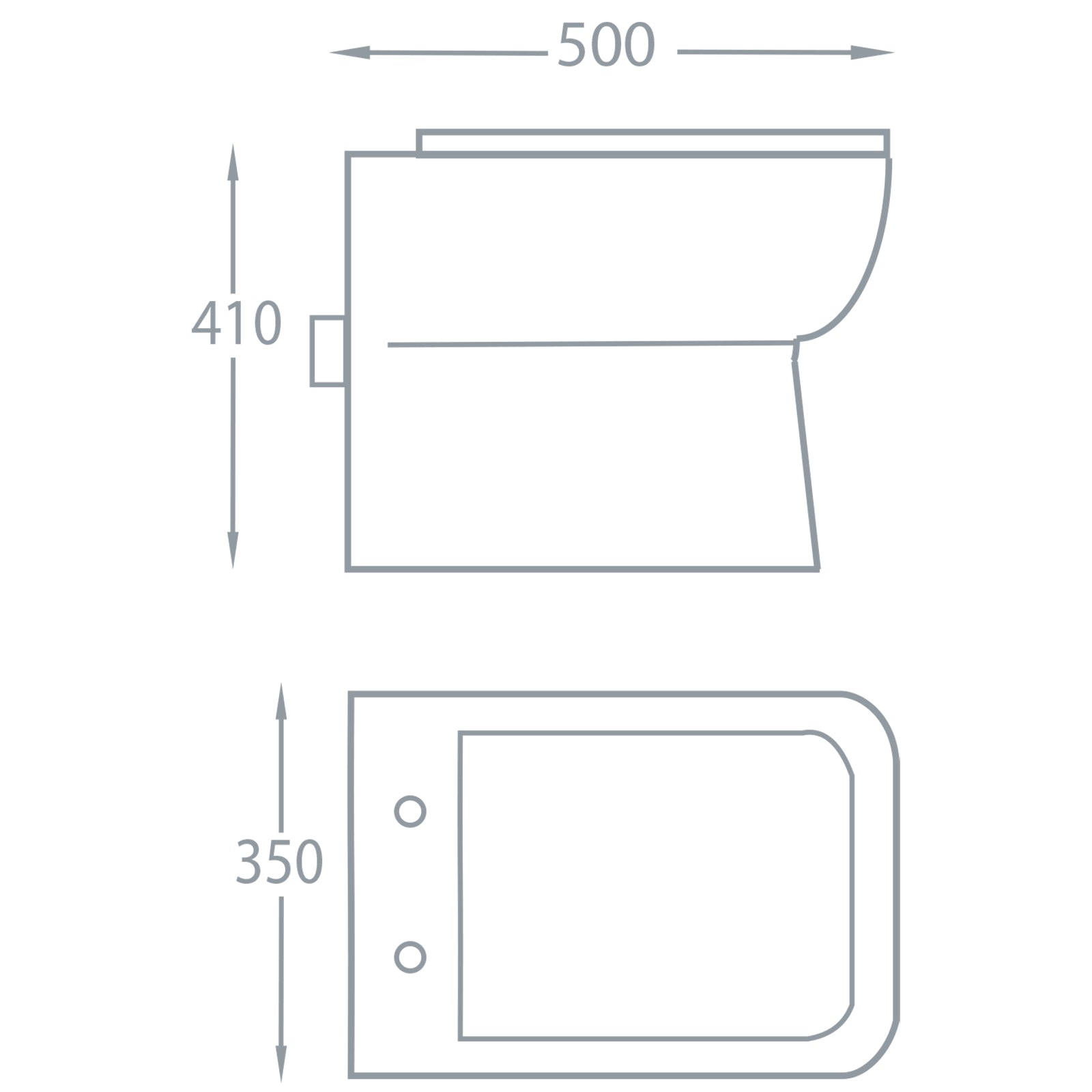 Arizona Back-to-Wall Pan & Soft Close Seat