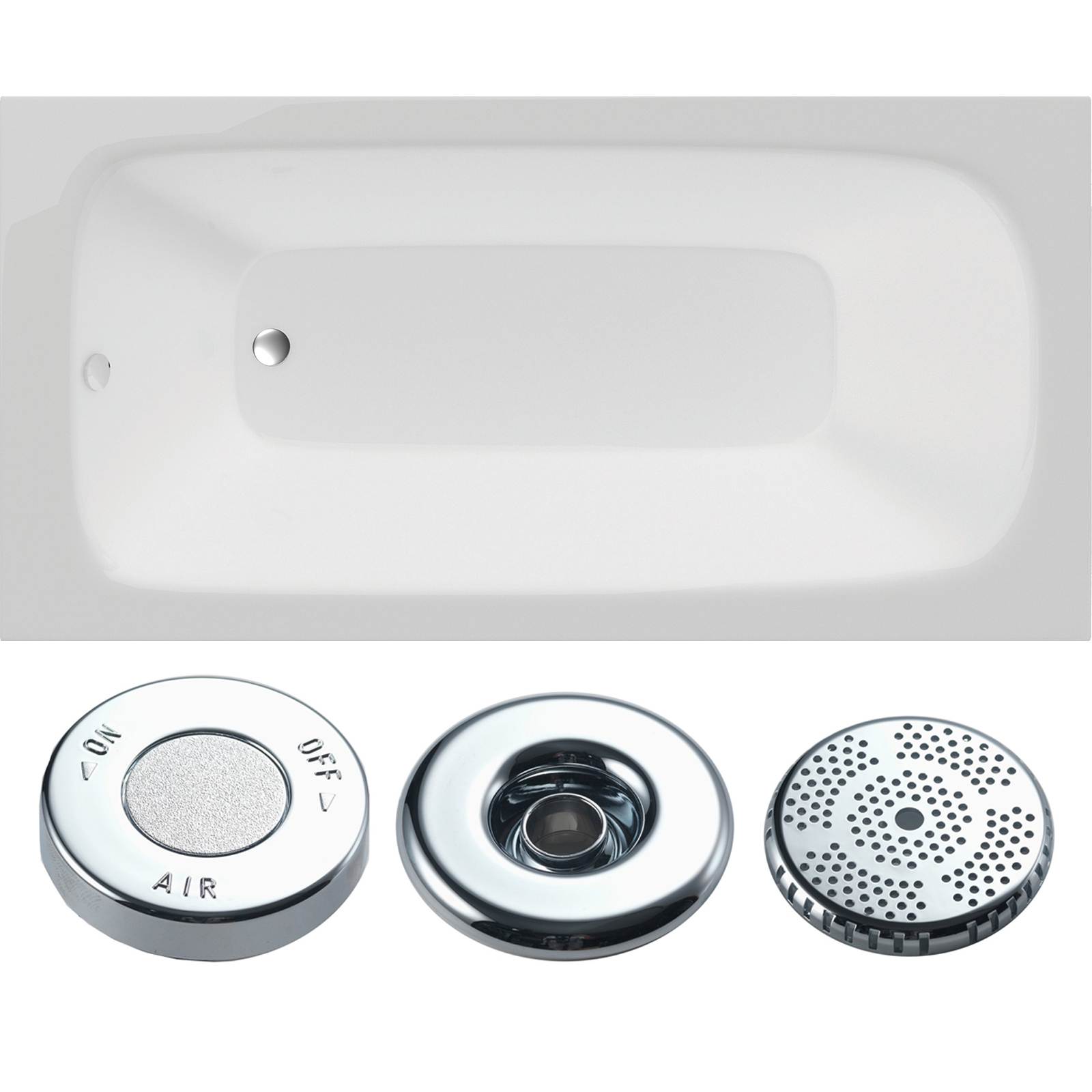 Carolina Whirlpool Bath - Option 1