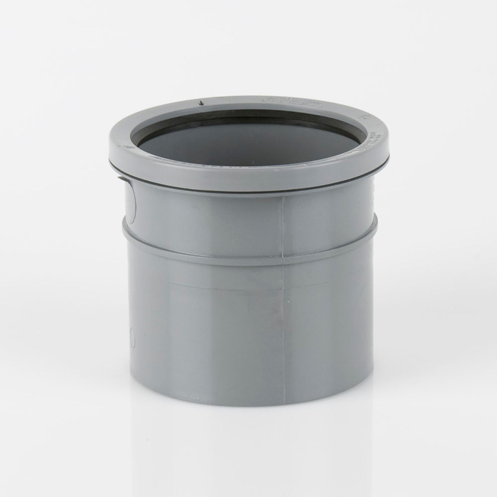 Single Socket Pipe Connector Grey