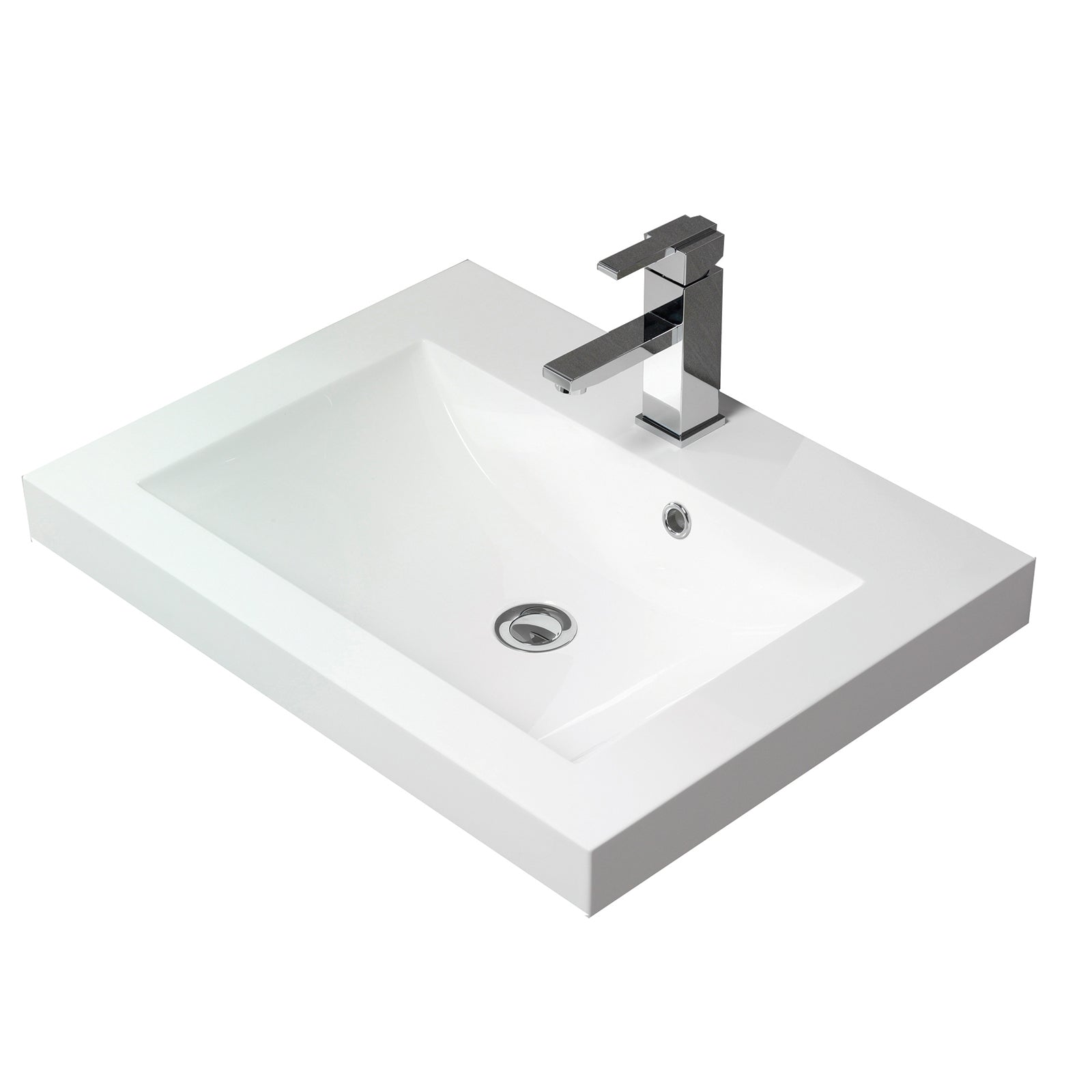 Eden 60 Vanity Unit & Basin - White
