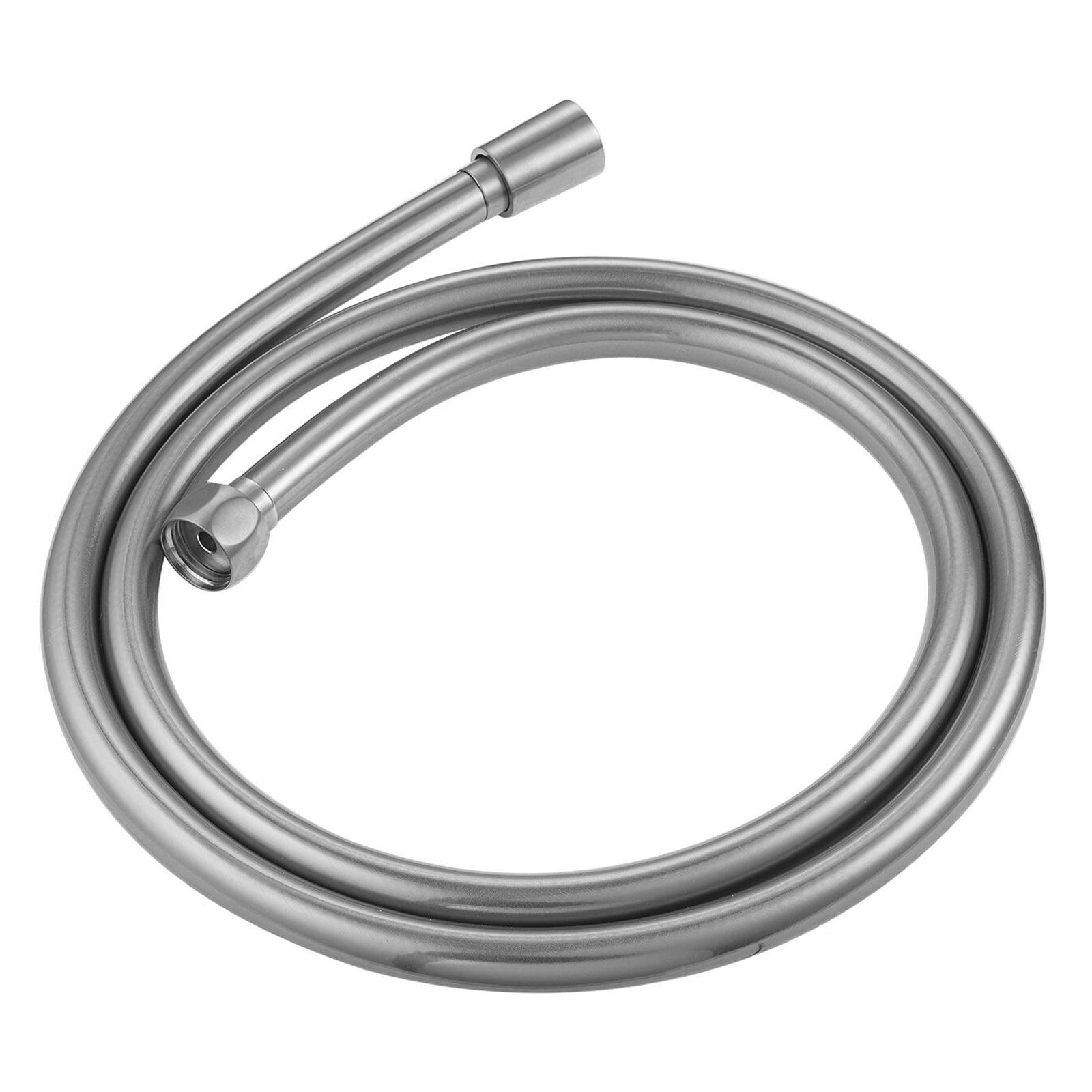 Levo 1.5m Smooth PVC Shower Hose - Brushed Nickel