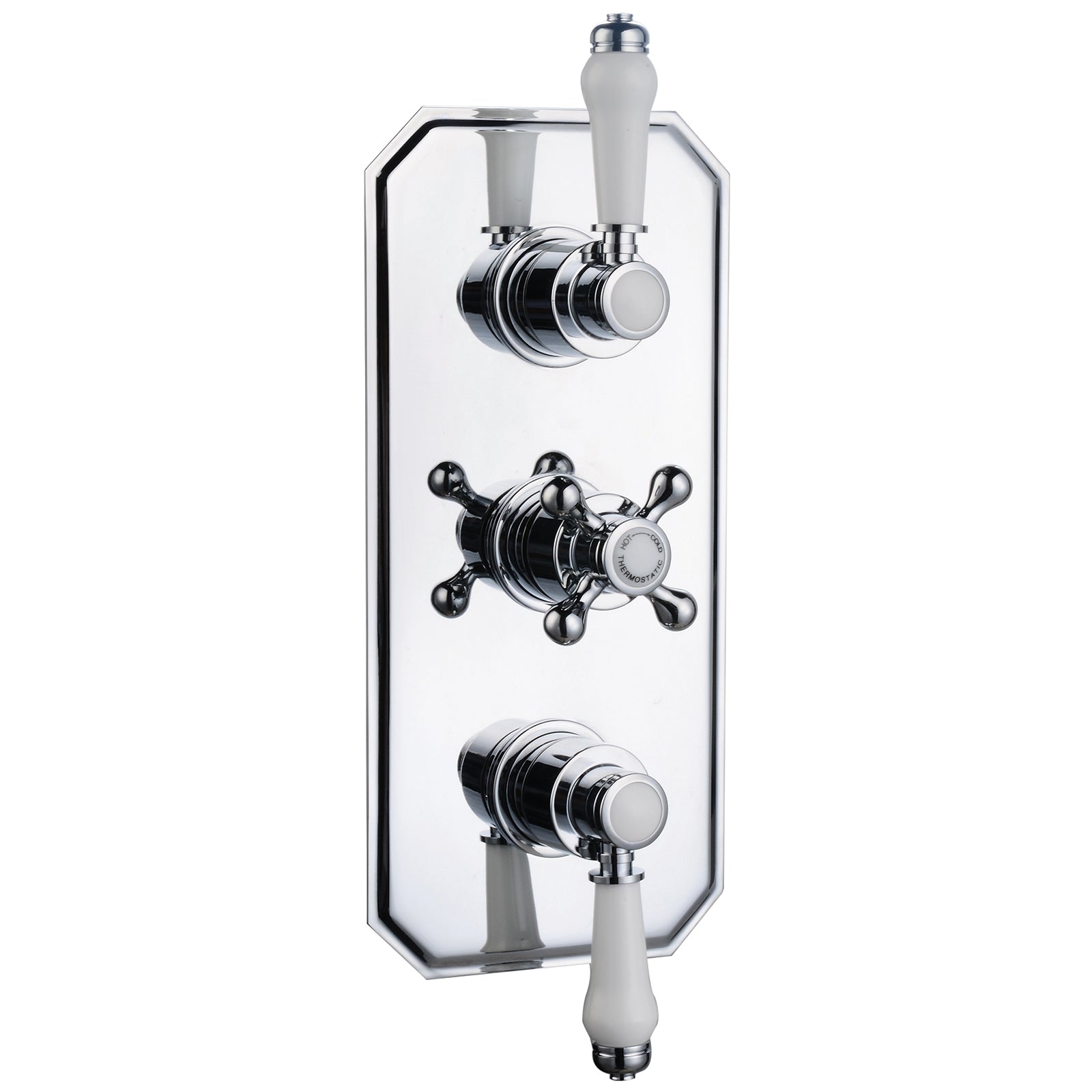 Nostalgic Traditional Triple Thermostatic Concealed Shower Valve