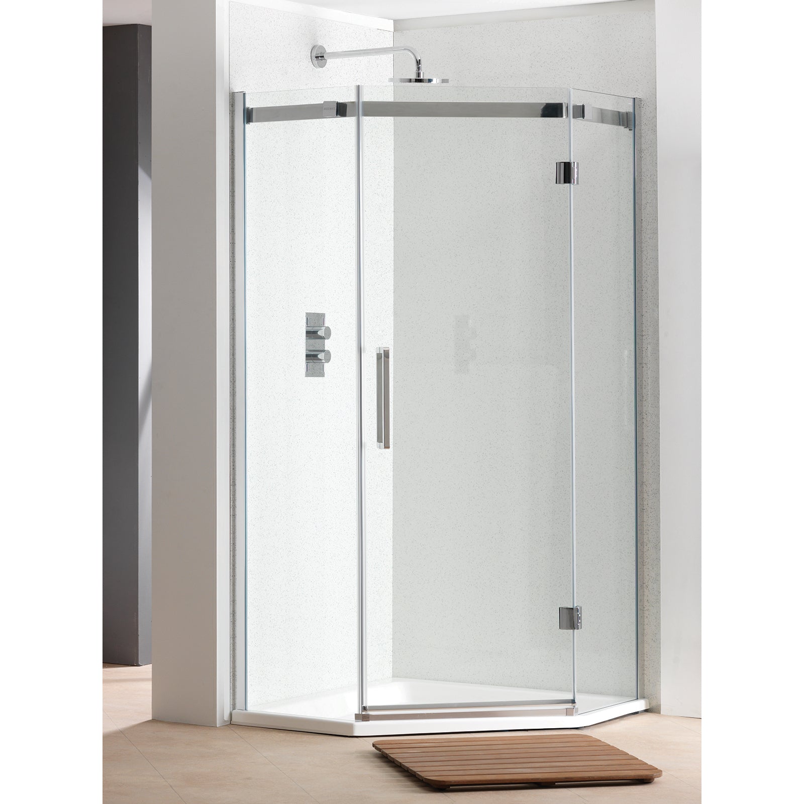 Premier Hinged Pentangle Enclosure & Tray