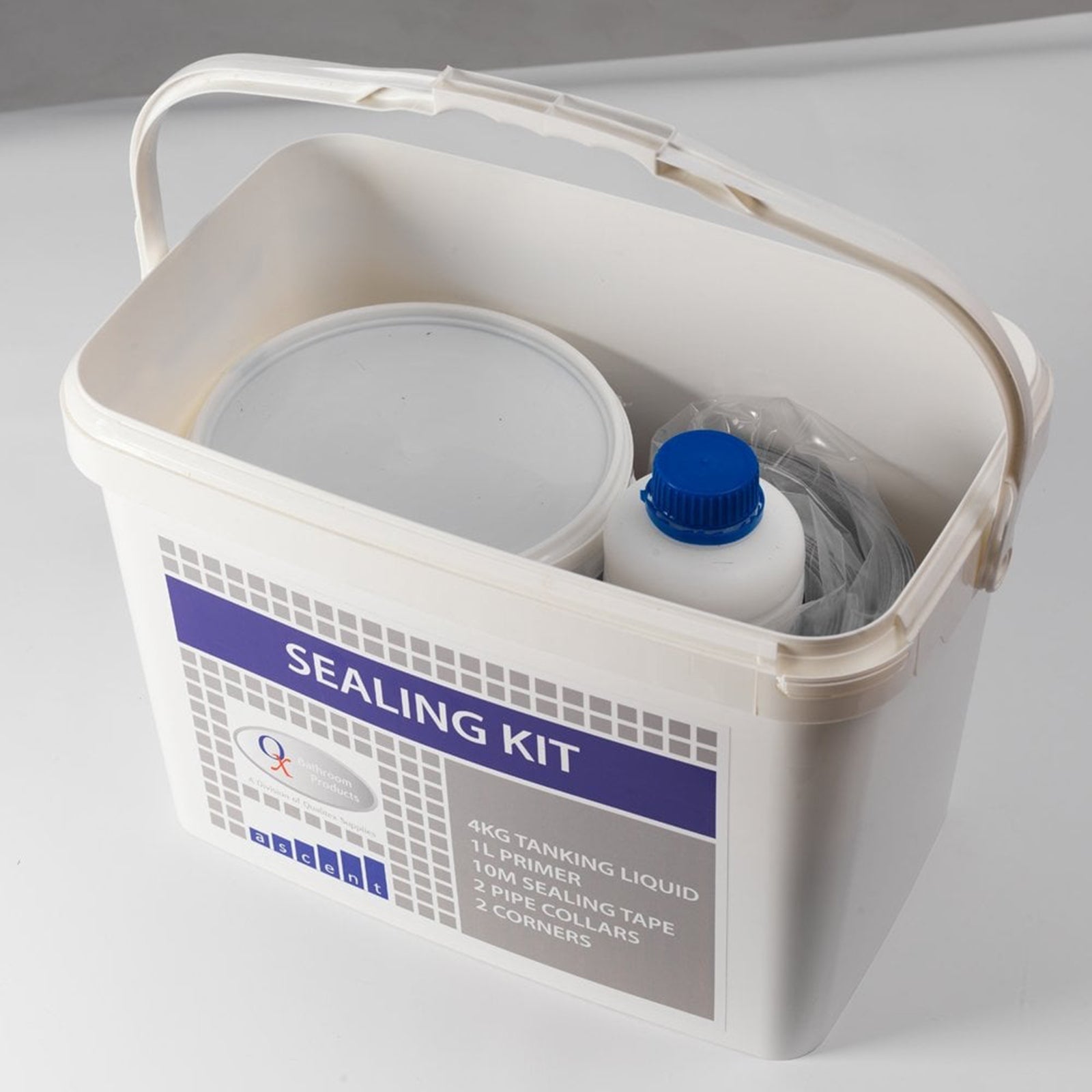 Ascent Linear Drain Shower Base Sealing Kit