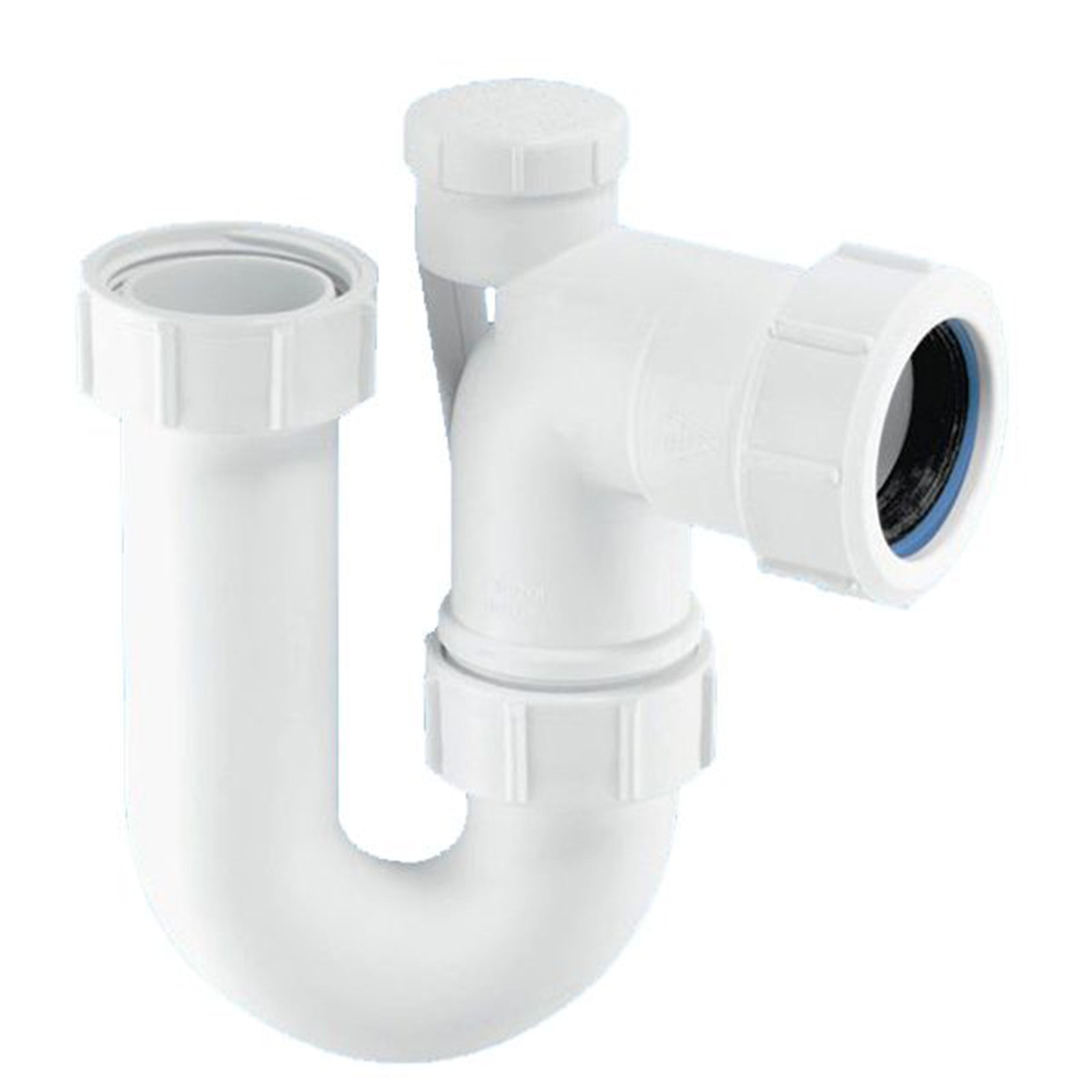 McAlpine TA32VUK-CB Chrome Plated Basin Kit With Plastic Tubular Anti Syphon Trap~p105855791