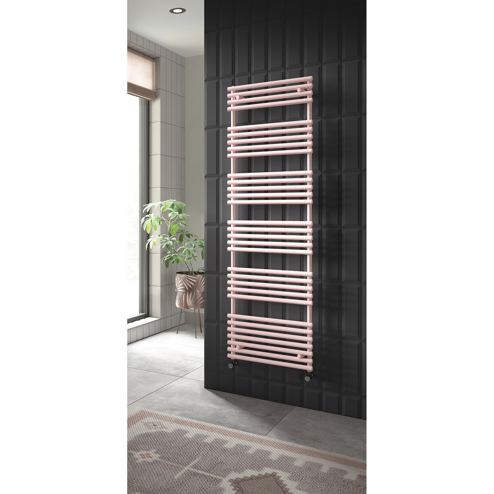 Redroom Blush Pink 1335 x 496mm Radiator
