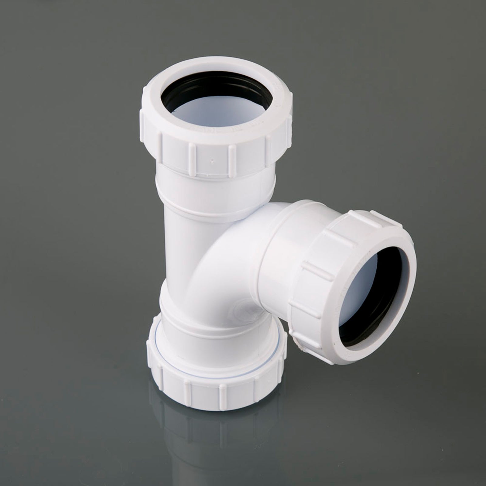92.5 Deg Universal Compression Swept Tee 40mm