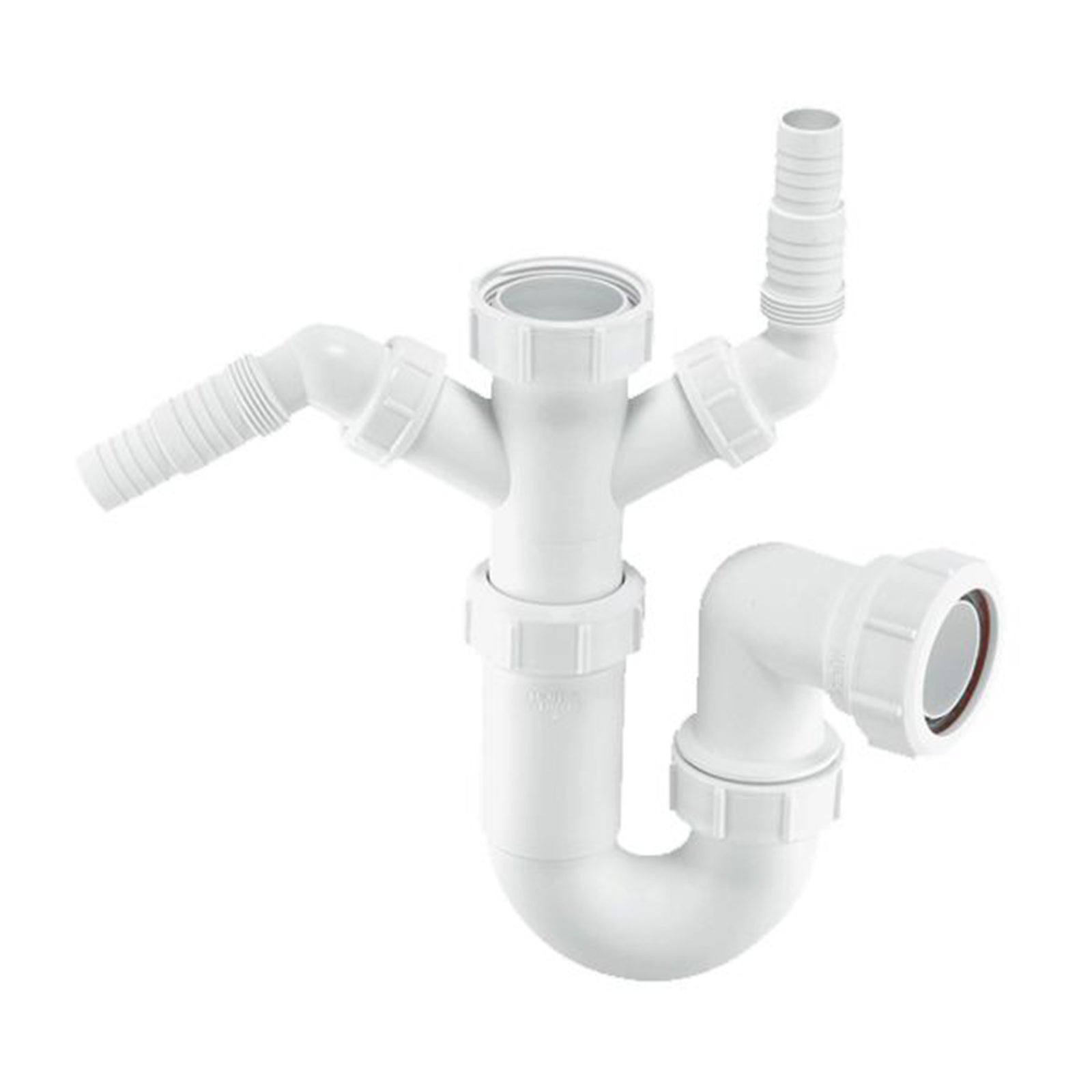 Sink Trap with Twin 135 Nozzles