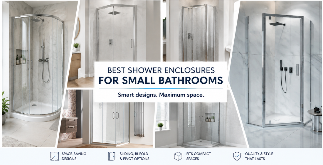 Best Shower Enclosures for Small Bathrooms – Space-Saving Ideas & Advice