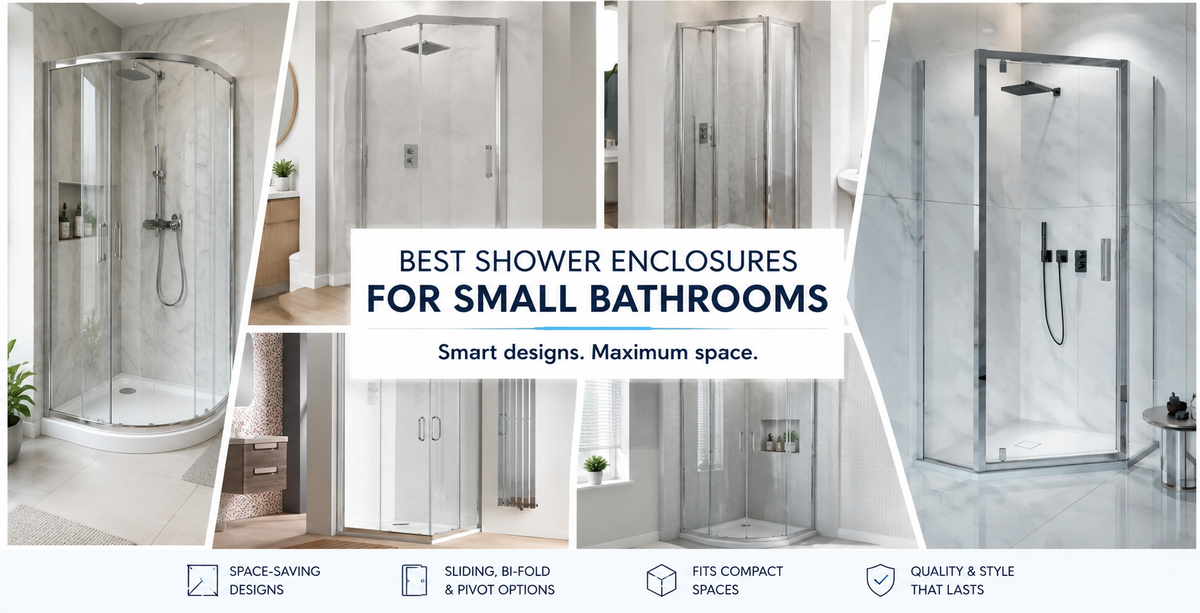 Best Shower Enclosures for Small Bathrooms – Space-Saving Ideas & Advice