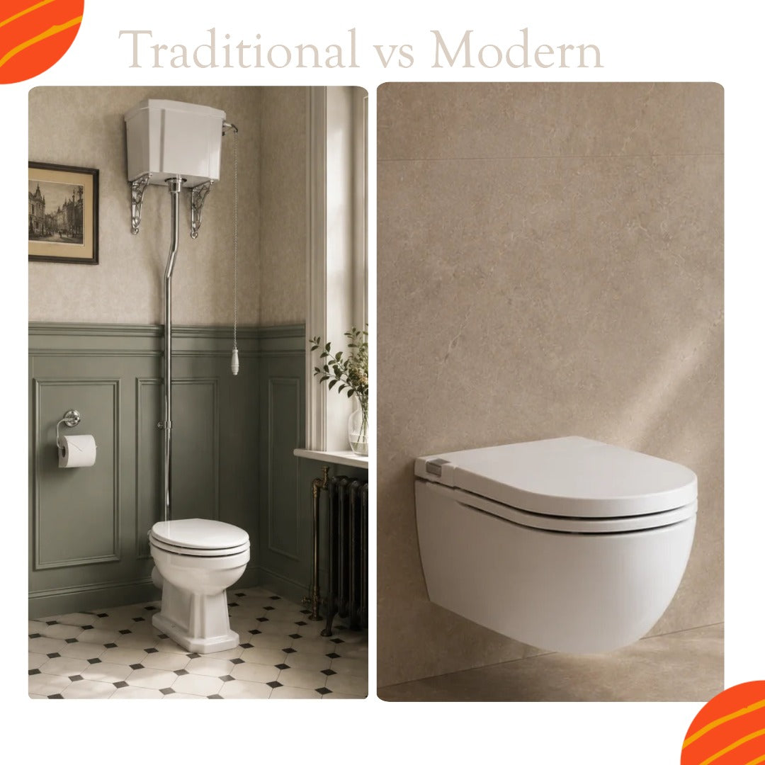 Traditional vs Modern Toilets: Which Style Is Right for Your Bathroom?