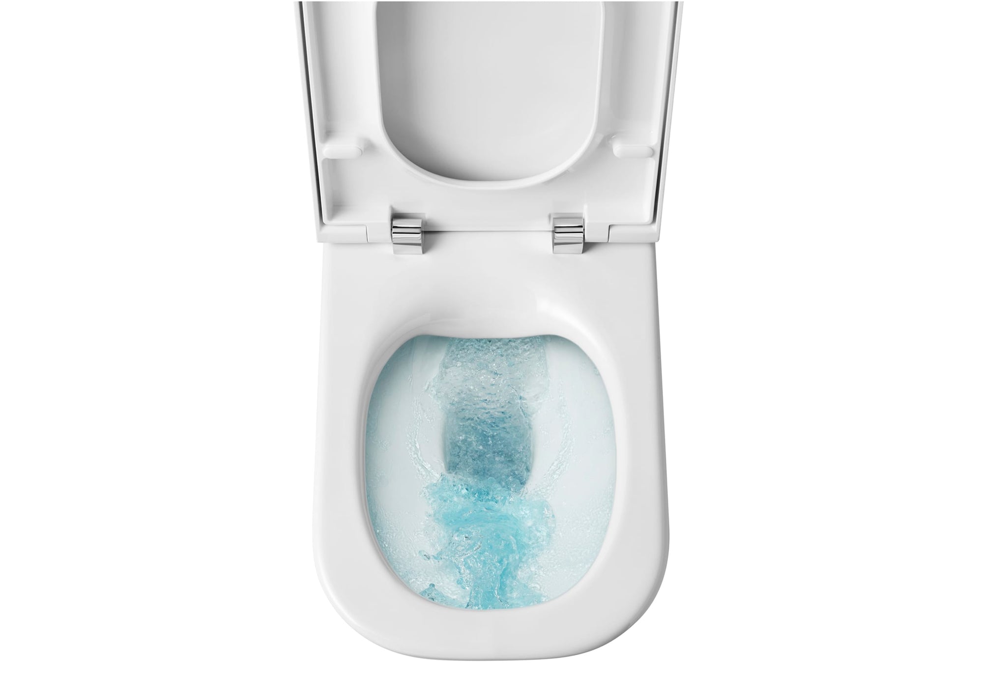 Roca The Gap Square Rimless Closed Back Close Coupled Pan