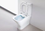 Roca The Gap Square Rimless Closed Back Close Coupled Pan