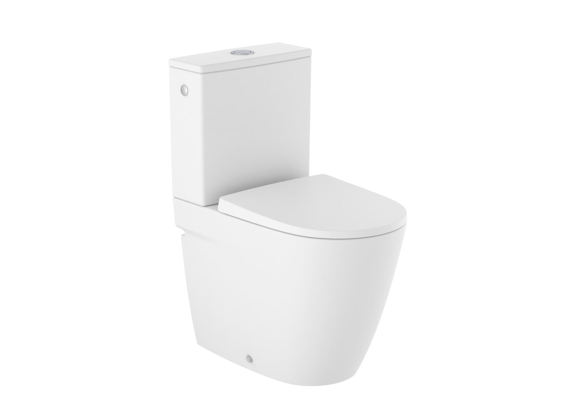 Roca Ona Rimless Compact Close Coupled Closed Back Pan