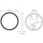 Sudbury Tunable Mirror - 600mm