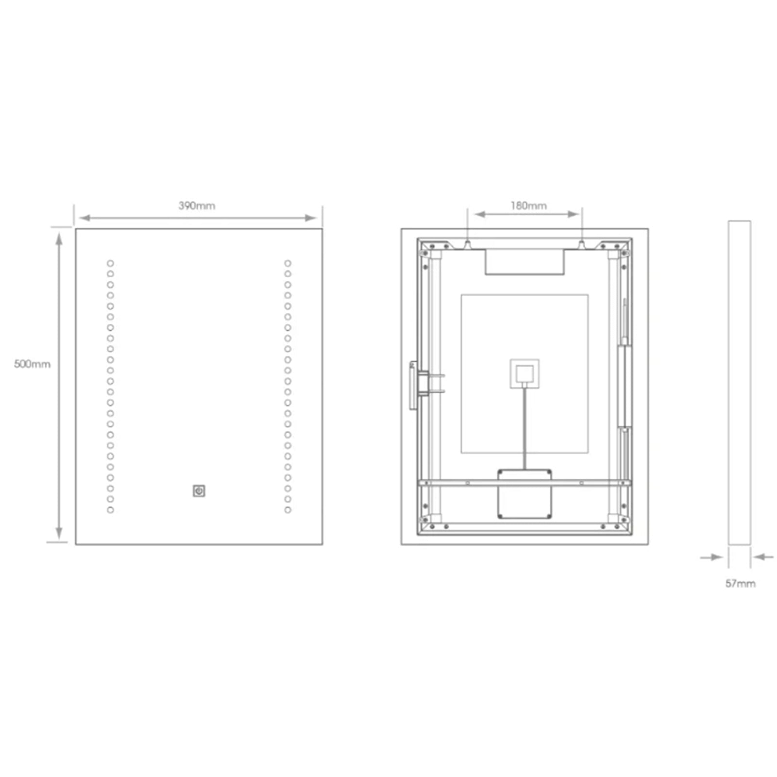 Ares Tunable Mirror - 390 x 500mm