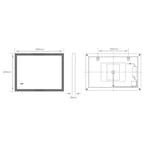 Saturn Tunable Mirror - 900 x 600mm