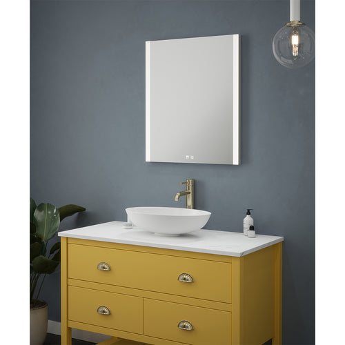 Sycamore Windsor 2 500 x 700mm LED Bluetooth Bathroom Mirror with Tunable Lighting, Demister & Bluetooth Speakers
