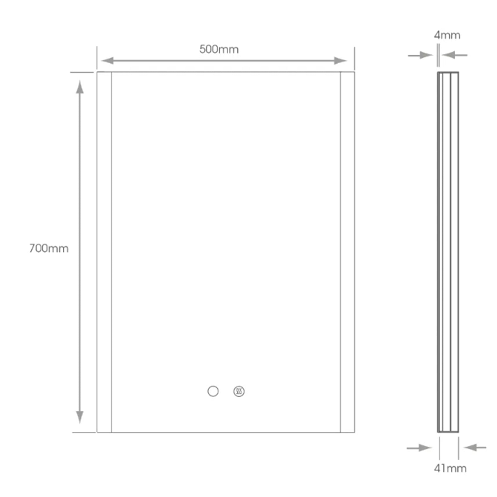 Reims Tunable Mirror - 500 x 700mm