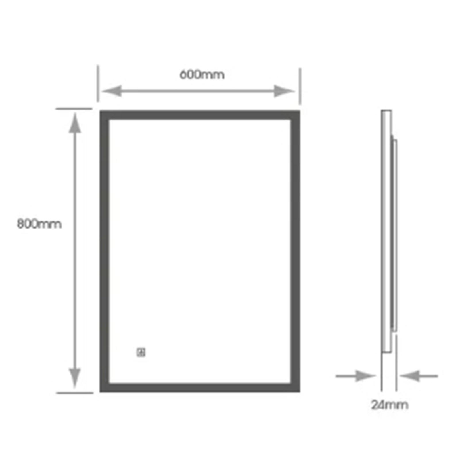 Stockholm Classic Mirror - 600 x 800mm
