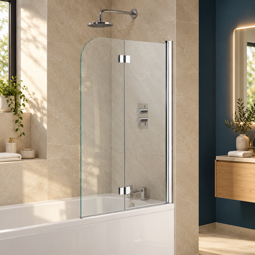 Genesis 2-Fold Bath Screen