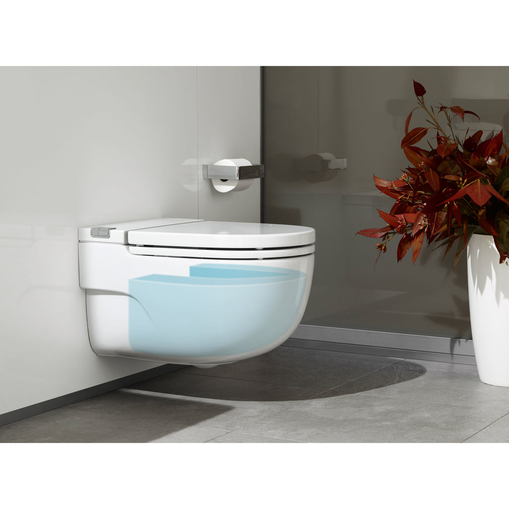 Roca IN-TANK - Wall Hung Toilet with Integrated Cistern - Includes "L" Type Support for Stud Walls