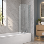 Genesis 700mm Curved Bath Screen