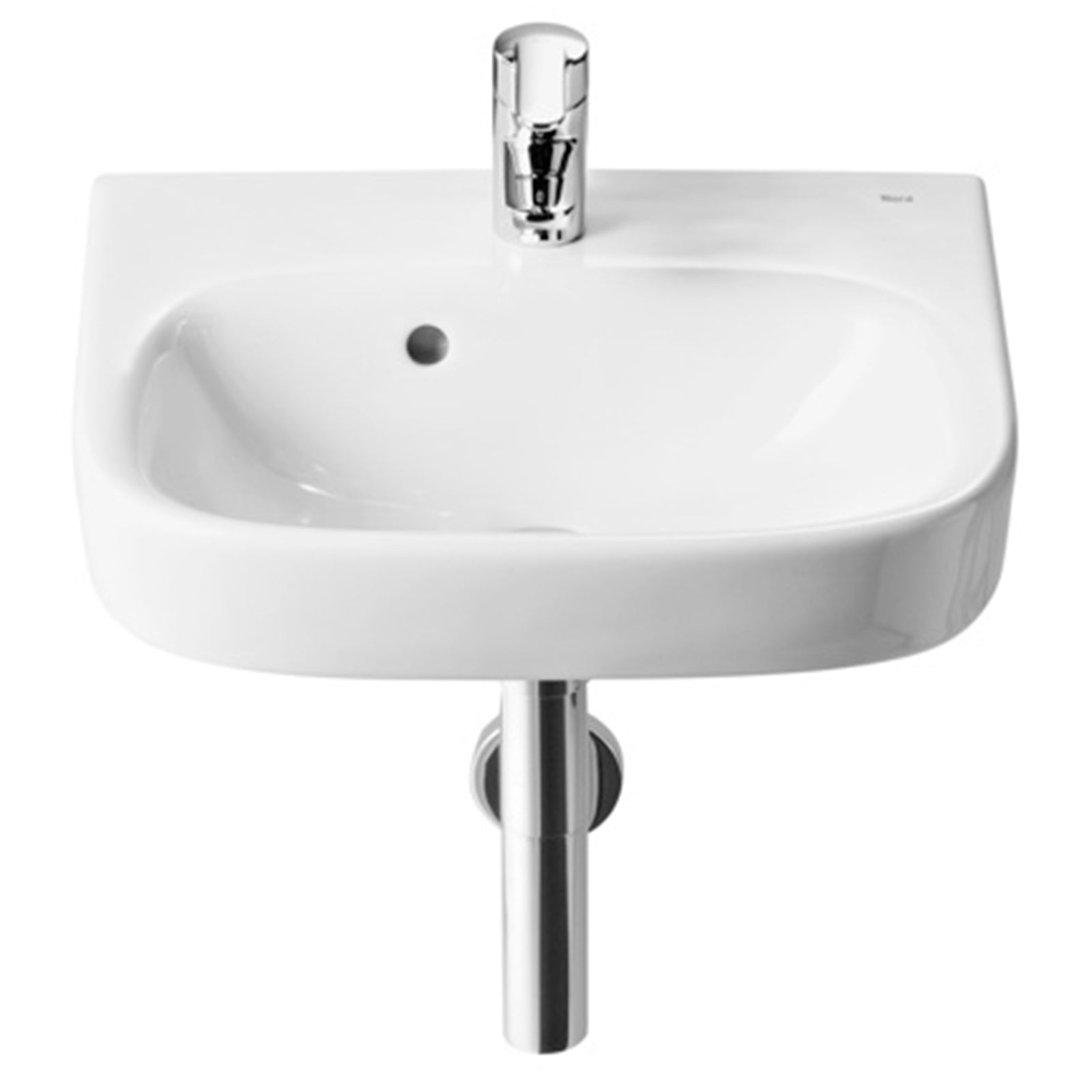 Roca Debba Cloakroom Basin - 350 x 300mm - 1 Tap Hole