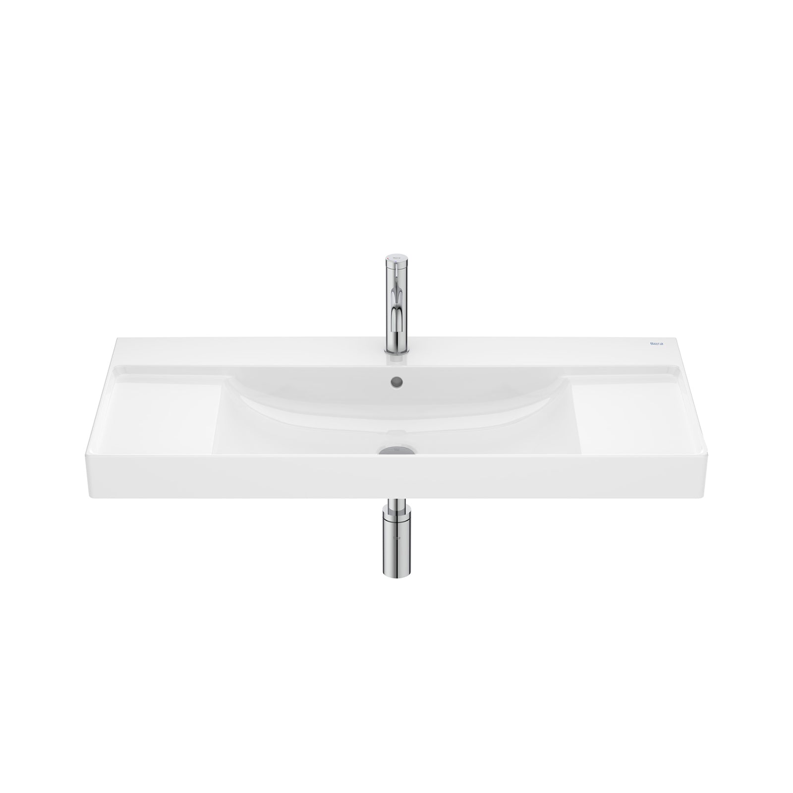Roca Ona 1000 x 460mm 1 Tap Hole Basin