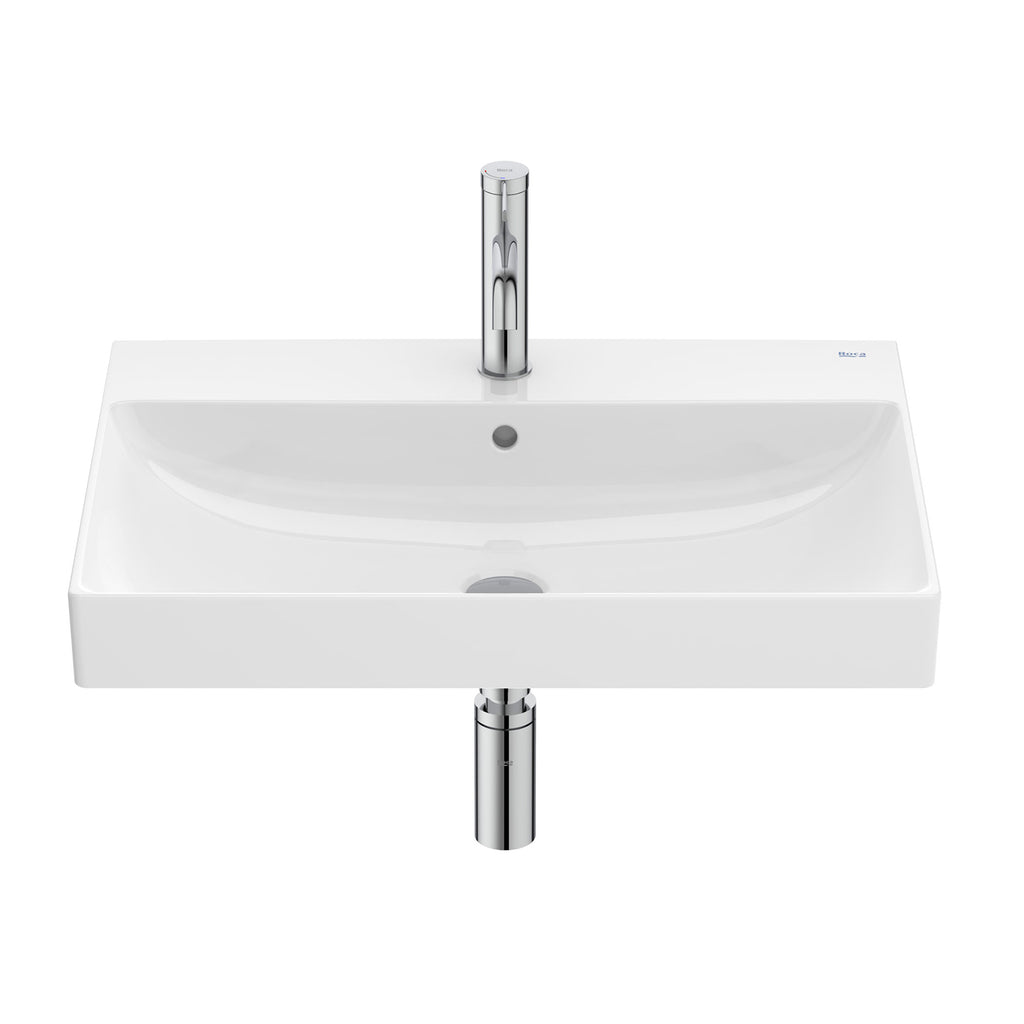 Roca Ona 600 x 460mm 1 Tap Hole Basin