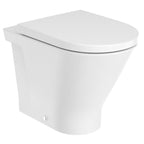 Roca The Gap Round Rimless Back to Wall Pan