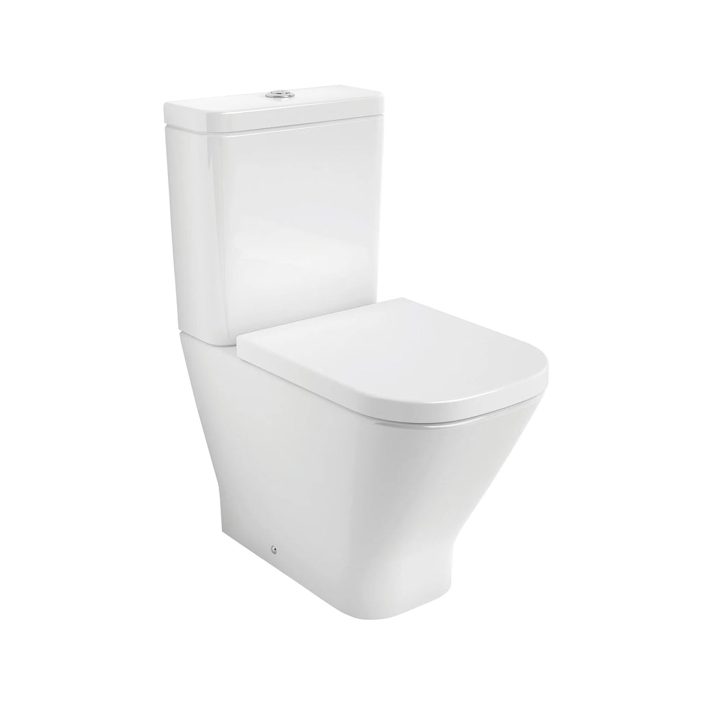 Roca The Gap Square Rimless Closed Back Close Coupled Pan