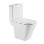 Bedgebury Square Rimless Close Coupled WC with Cistern – Open Back