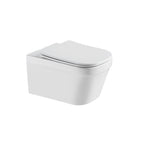 Bedgebury Square Wall Hung Rimless WC Pan with Tornado Flush