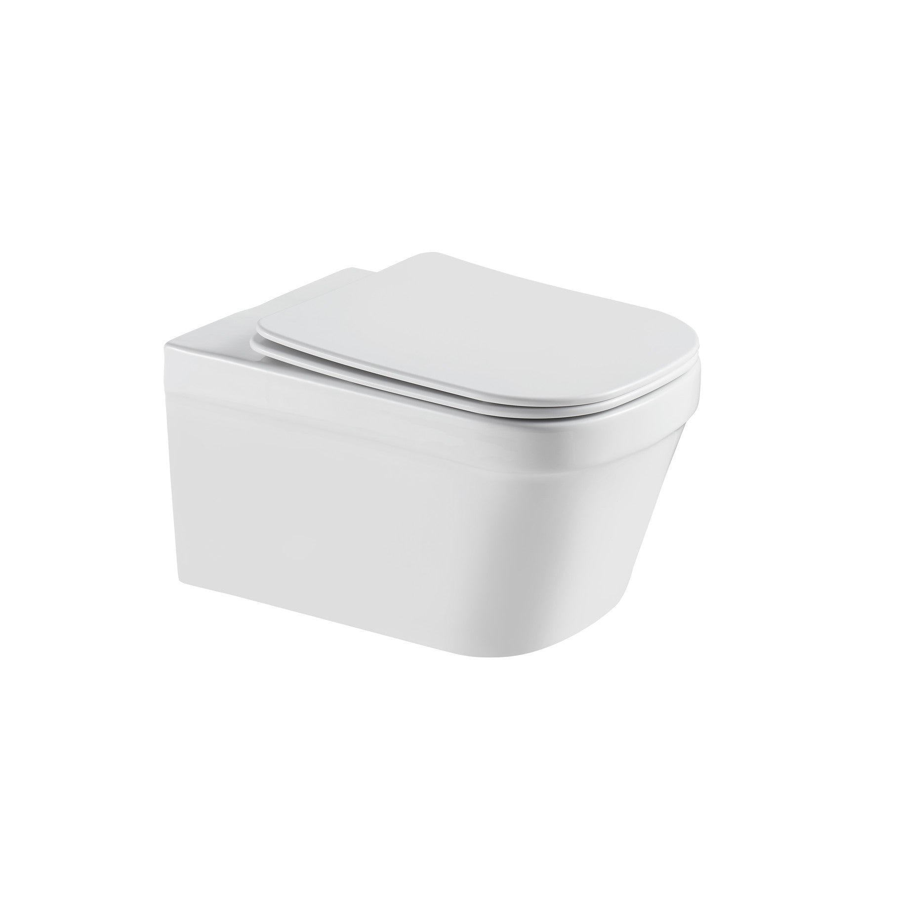 Bedgebury Square Wall Hung Rimless WC Pan with Tornado Flush