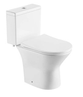 Pembury Short Projection Close Coupled WC Pack with Soft Close Seat