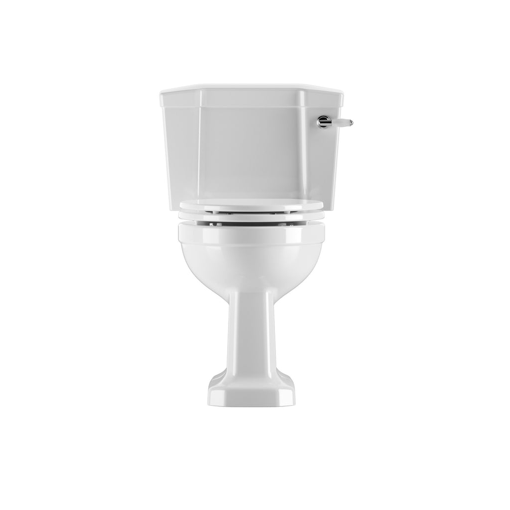 The Pantiles Traditional Close Coupled WC Pan – White | Choice of 10 Soft Close Seats