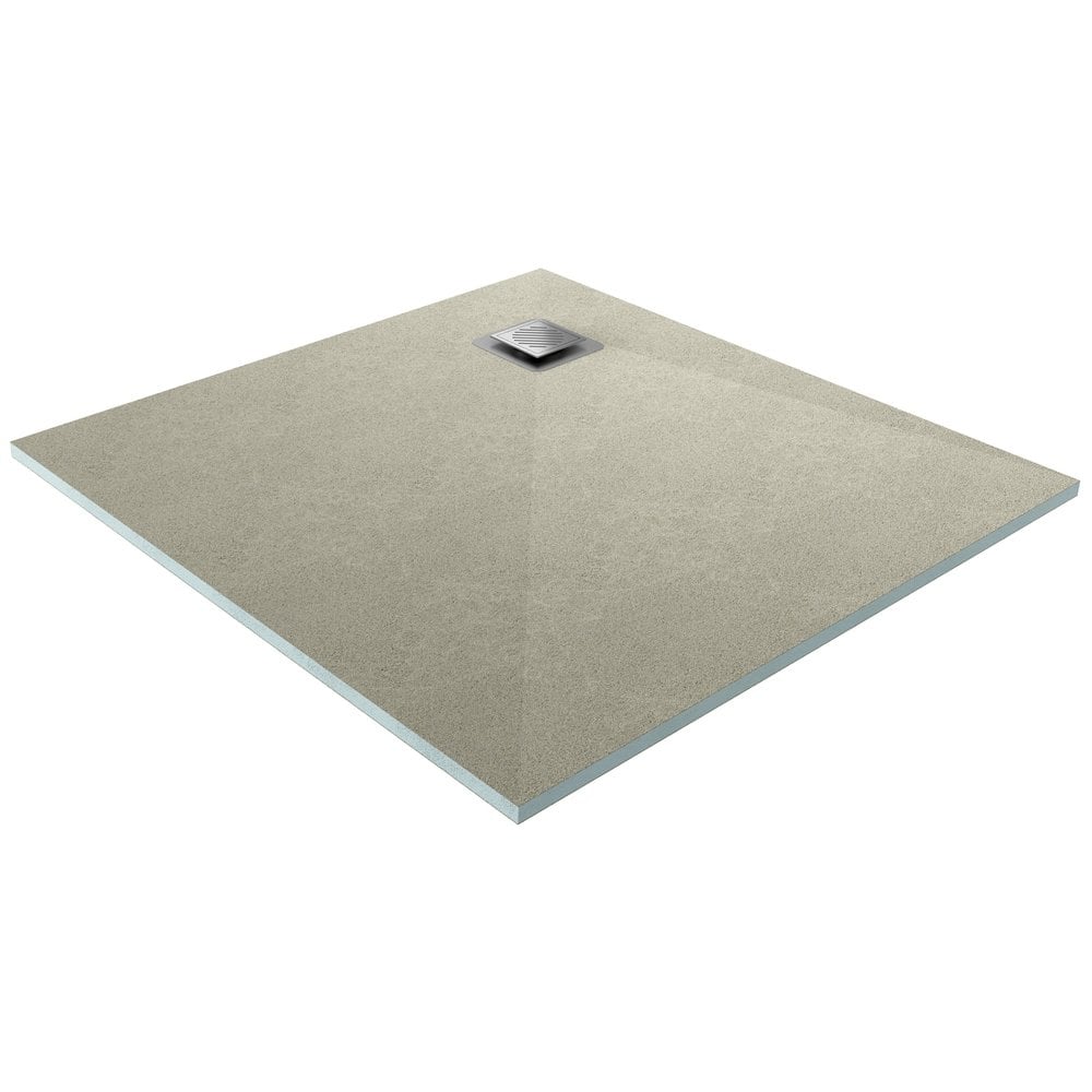 Ascent Square Drain Wetroom Trays
