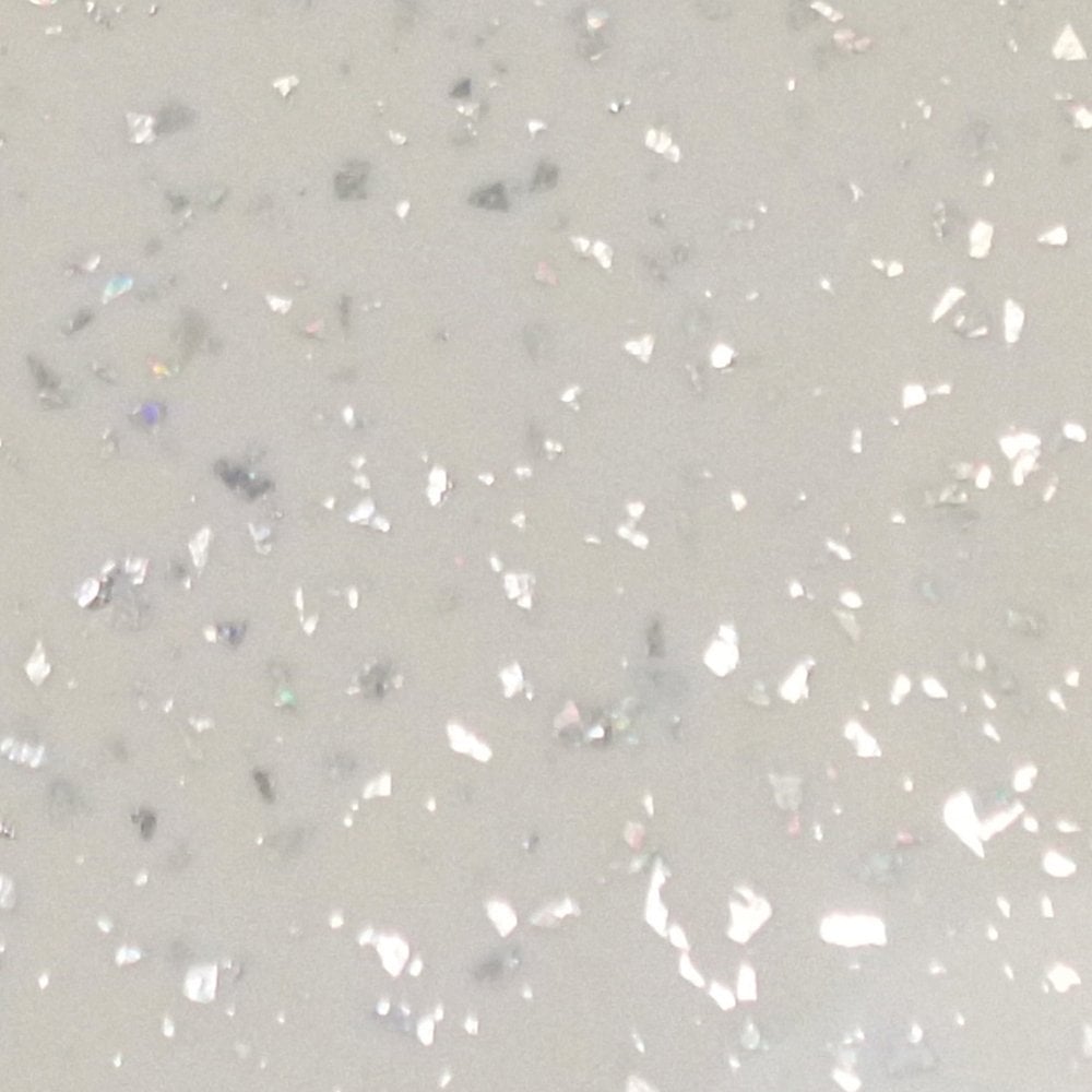 Quest White Sparkle Finish – Straight Edge Board