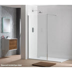 Classic Nouveau Showerwall - Silver or Matt Black