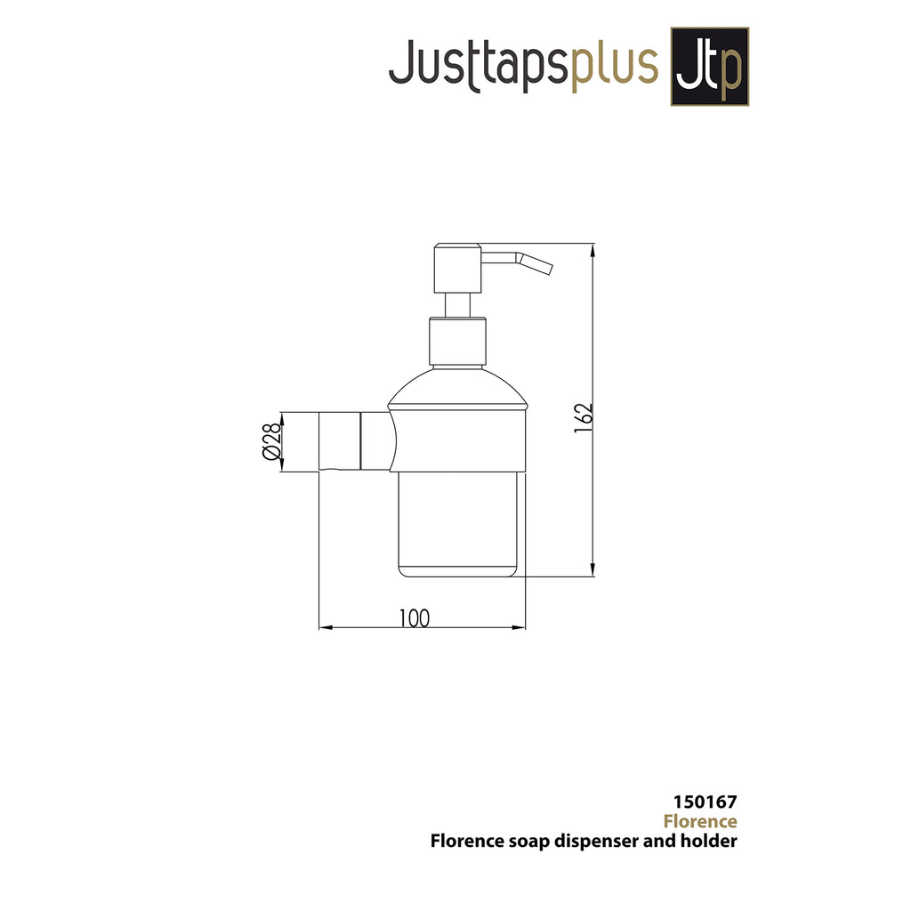 Florence Soap Dispenser and Holder