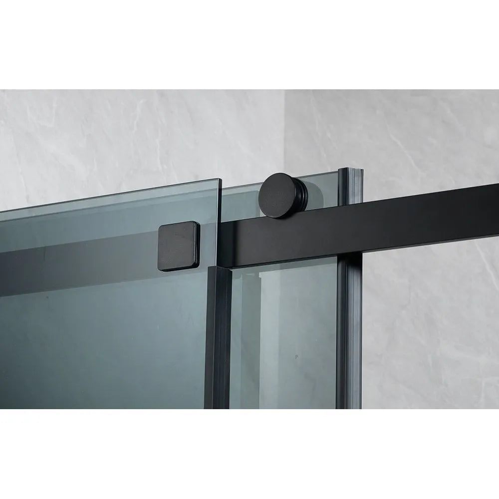 Premier Roller Sliding Door - Smoked Glass
