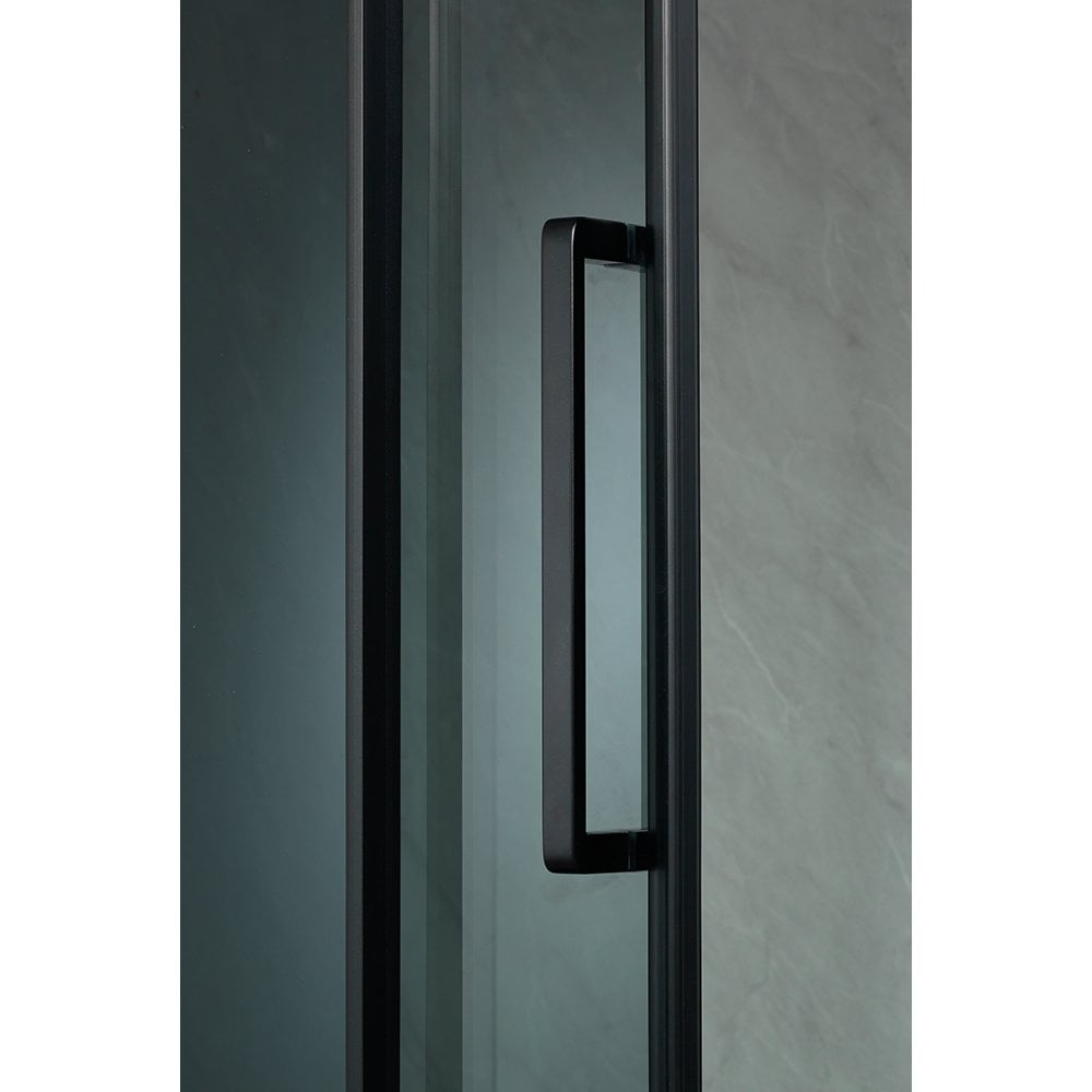 Premier Roller Sliding Door - Smoked Glass
