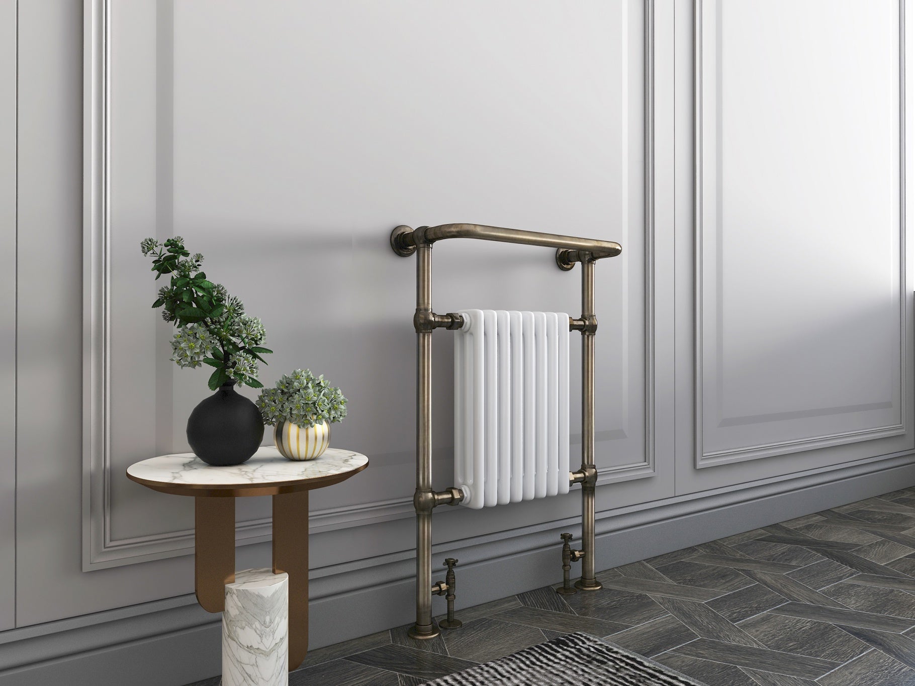 Canterbury Traditional Towel Rail 673 x 963mm