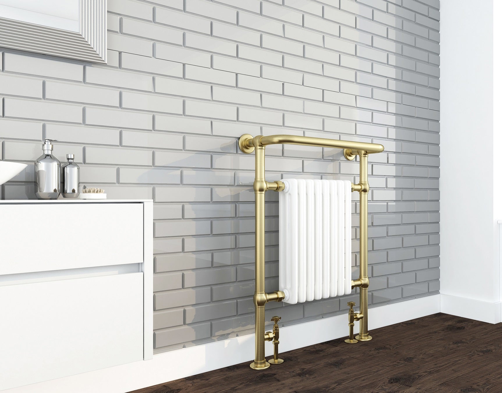 Canterbury Traditional Towel Rail 673 x 963mm