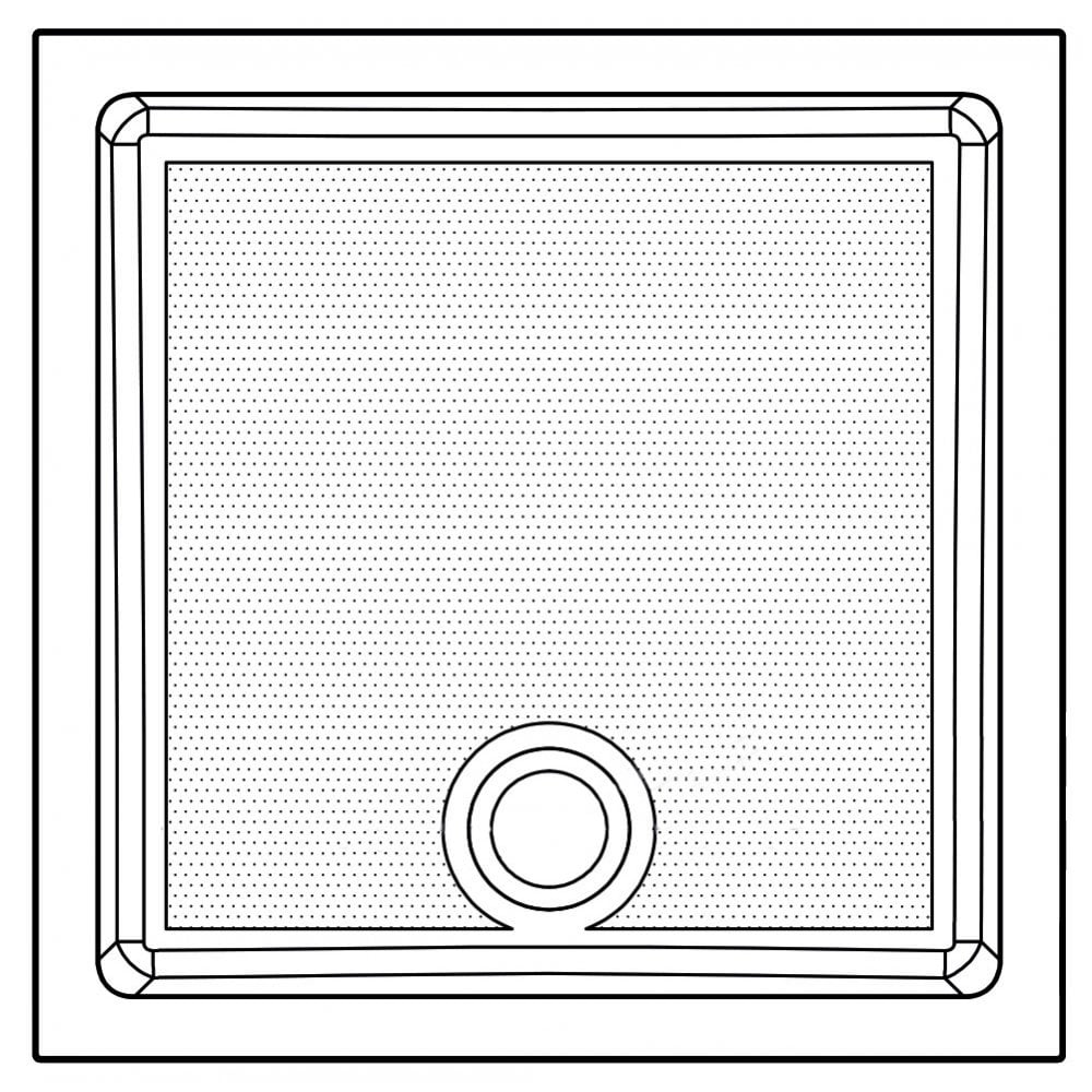 Genesis 40mm Anti-Slip Square Shower Trays
