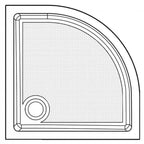 Genesis 40mm Anti-Slip Quadrant Shower Trays