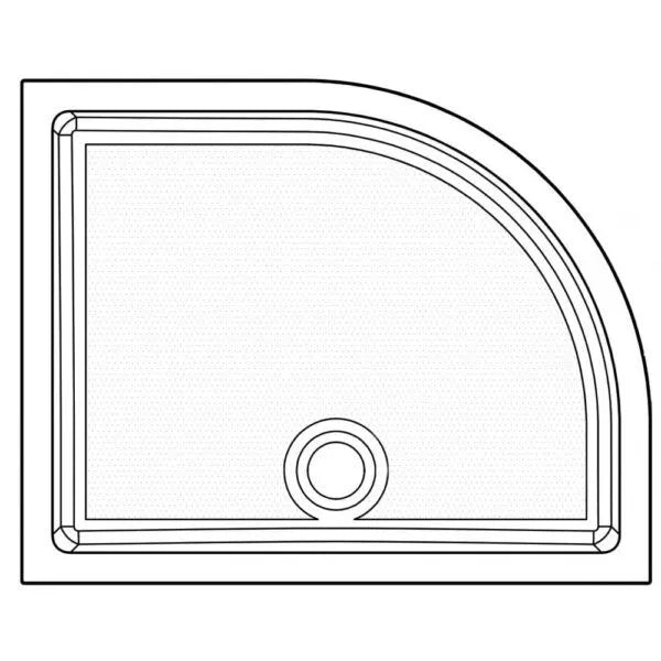 Genesis 40mm Anti-Slip Quadrant Shower Trays